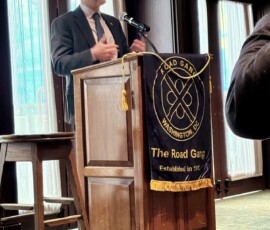 Hon. Steven Bradbury U.S. Deputy Secretary of Transportation Steven Bradbury addresses the Road Gang (July 2025).