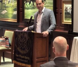 Doug Carr Union Station Redevelopment Corporation CEO Doug Carr addresses the Road Gang (November 2025).