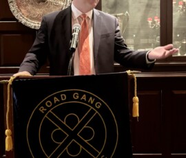 Hon. David Rouzer House Highways and Transit Subcommittee Chairman David Rouzer addresses the Road Gang (June 2025).